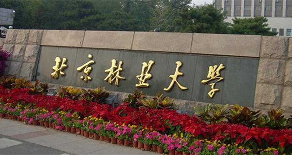 北京林业大学校门 北京林业大学校门
