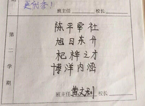 小学班主任用成语写评 小学班主任用成语写评