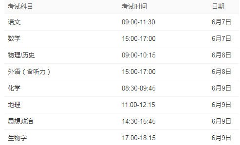 2022重庆高考时间是哪天 几号高考 2022重庆高考时间是哪天 几号高考