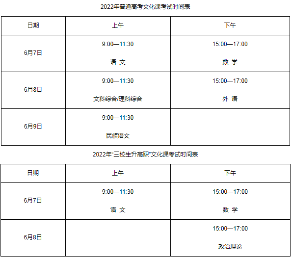 2022新疆高考什么时候考试 考几天 2022新疆高考什么时候考试 考几天