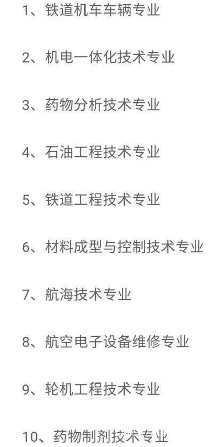 专科工资最高的专业 专科工资最高的专业