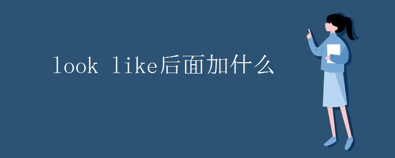 look like后面加什么 look like后面加什么