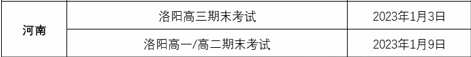 2022河南高三期末考时间 什么时候考试 2022河南高三期末考时间 什么时候考试