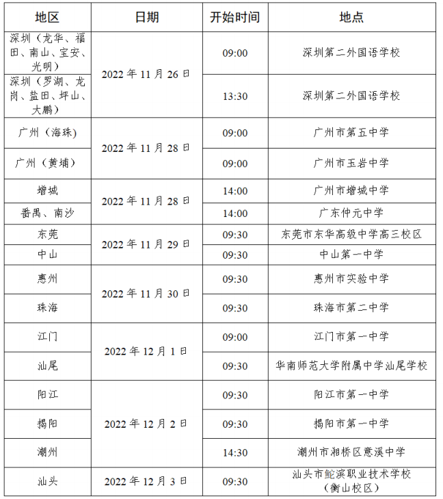 2023年民航招飞广东初选时间表 有什么要求 2023年民航招飞广东初选时间表 有什么要求