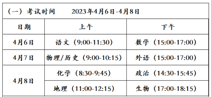 2023年福建高三省质检联考时间 什么时候考试