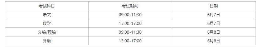 2023河南高考时间是几月几号 具体时间安排 2023河南高考时间是几月几号 具体时间安排