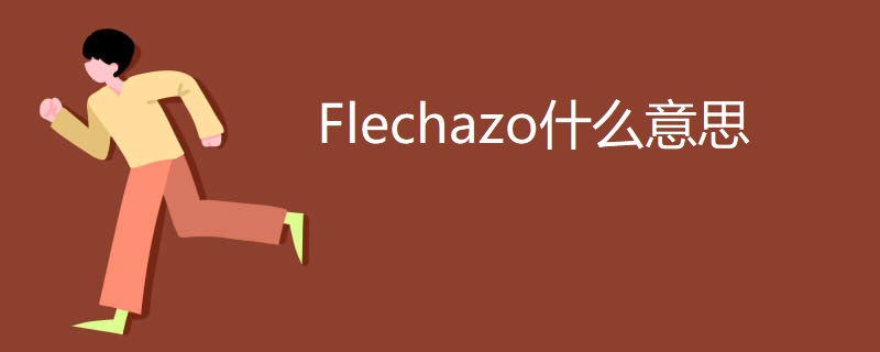 Flechazo什么意思 Flechazo什么意思