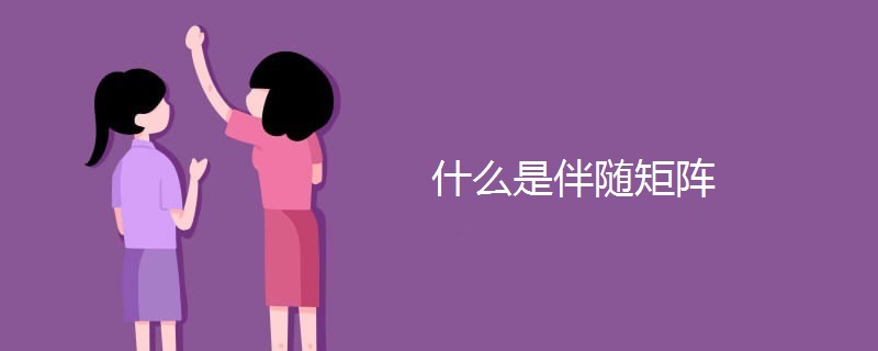 什么是伴随矩阵 什么是伴随矩阵