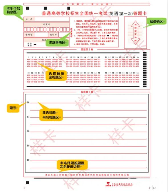 天津2023高考英语答题卡曝光 答题卡样式是怎样的 天津2023高考英语答题卡曝光 答题卡样式是怎样的