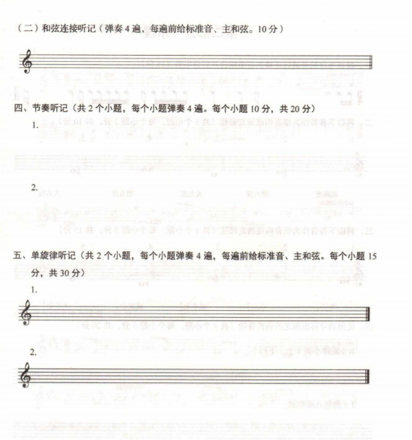 2023山东音乐类统考试题真题 有哪些考试内容 2023山东音乐类统考试题真题 有哪些考试内容